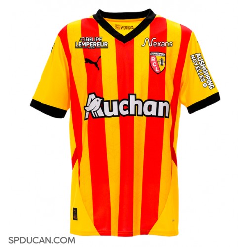 Muški Nogometni Dres RC Lens Domaci 2024-25 Kratak Rukav